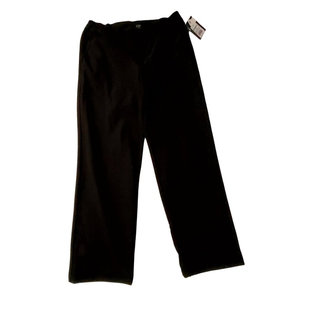 Art Class Black Nylon/Spandex Pants Size 10 With Elastic Waist & Pockets